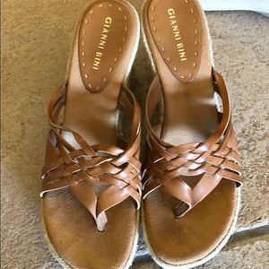 Gianni Bino wedge sandals